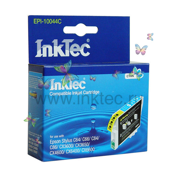 EPI-10044C Картридж "InkTec" Epson T0442 / Epson Stylus C64/C84/C86, CX6400/CX6600, Pigment
