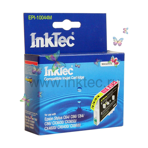 EPI-10044M Картридж "InkTec" Epson T0443 / Epson Stylus C64/C84/C86, CX6400/CX6600, Pigment