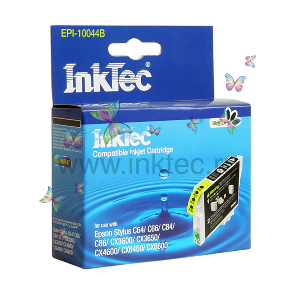 EPI-10044B Картридж "InkTec" Epson T0441 / Epson Stylus C64/C84/C86, CX6400/CX6600, Pigment