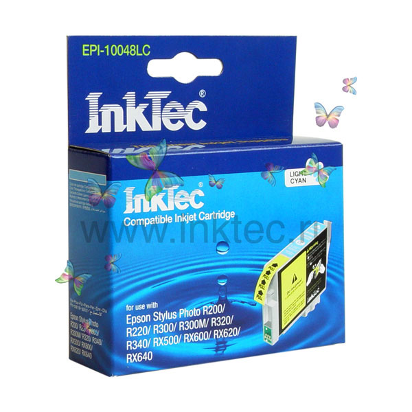 EPI-10048LC Картридж "InkTec" Epson T0485 / Epson Stylus Photo R200/R300/R300M/RX500/RX600